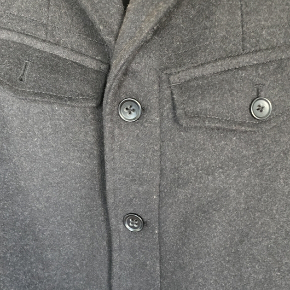 Banana Republic Charcoal Military Jacket - Men's Size S - Picture 13 of 13